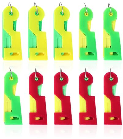 HDGSAFD 10-Teilige Handnadeleinfädler, Nadeleinfädlerwerkzeuge, Nadeleinfädler Aus Kunststoff, Nähzubehör, Einfache Nadeleinfädler