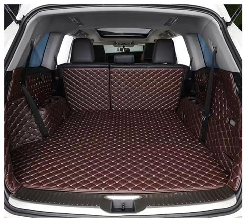 TETARI Kofferraumwanne Für VW Für Passat B8 2017 2018 2019 2020 Kofferraummatten Lederschutzpolster Leder Kofferraum Schutzmatte(Color 10)