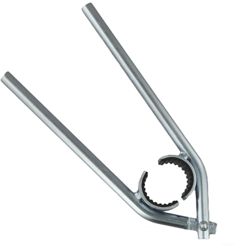 Chiave per aeratore per rubinetto, regolabile, in acciaio al carbonio, strumento di installazione, per bagno, cucina, lavandino, 21,5-27 mm (acciaio al carbonio lungo)