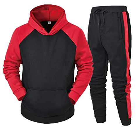 Genérico Chandal Hombre Completo Invierno, Conjunto Deportivo Hombre Casual Holgados Transpirables con Bolsillos Chándal Sudadera Tejido Quick-Dry Cómodo Ropa para Ciclismo/Senderismo