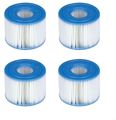 MeevrgR Cartucho de filtro de repuesto para Intex S1 29011E para sistema de limpieza de agua de piscina Pure Spa, Jacuzzi y Spa, compatible con piezas de equipos de filtración Intex (4)