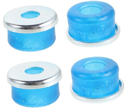 BESPORTBLE Amortisseurs en PVC 95a Installation Rapide 8pcs Bagues de Remplacement Robustes Accessoires pour Rollers Quad pour Patins à roulettes Double Rangée