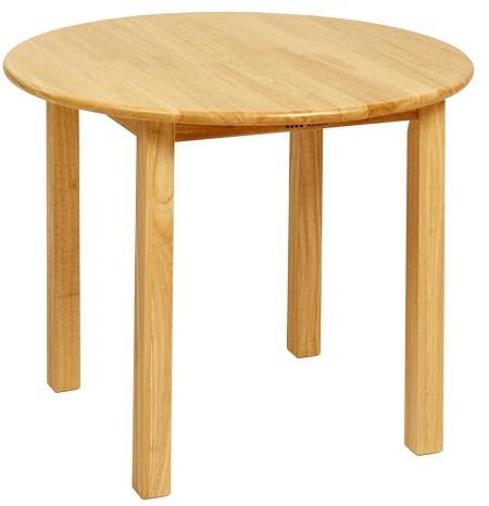 ECR4Kids Deluxe Hartholz Aktivität Play Tisch 30 x 30 x 22 light wood color