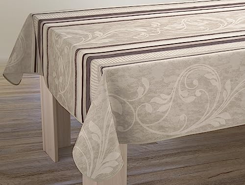 Le linge de Jules Manteles, Poliéster, Beige, Rectángulo 150x240 cm