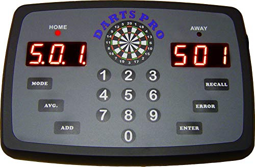 Thomas & Anca Club Supplies Ltd Darts Pro Electronic Dart Scorer Electronic Scoreboard For Dart Lovers Dart Players Man Cave Gift Bar Pub Game Xmas Present Gift for Him
