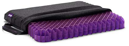 Purple Royal Seat Cushion - Seat Cushion for The Car Or Office Chair - Temperature Neutral Grid