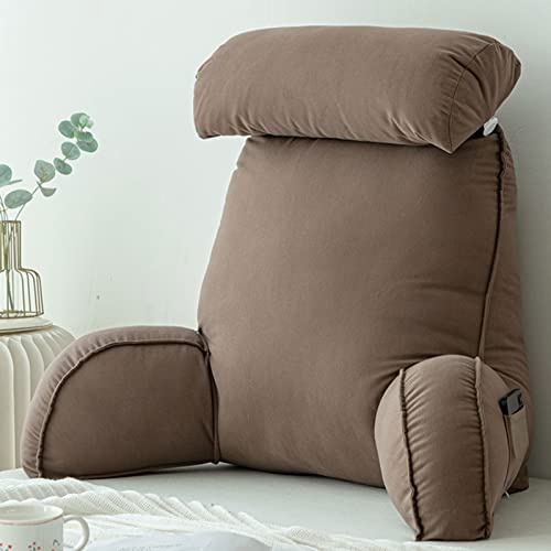 Stafeny Cuscino da Lettura,Schienale Divano,Supporto Lombare,Cuscino a Cuneo,con braccioli e tutore per Il Collo,Ideale per Divano,Leggere,Giocare o Lavorare