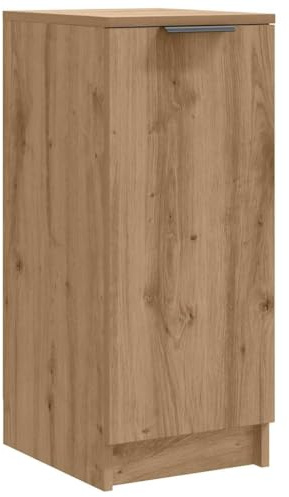vidaXL Scarpiera Rovere Artigianale 29,5x35x70 cm in Truciolato, Mobile per Scarpe, mensola per Scarpe, Porta Scarpe, Armadio per Scarpe