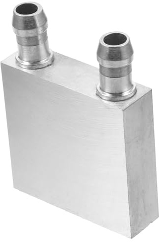 Sewroro Aluminum Alloy GPU Water Cooler Block for CPU Graphics Card Heatsink Radiator Liquid Cooling Efficient Noise-reducing Water Cooling Block