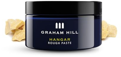 GRAHAM HILL Hangar Rough Hair Paste for Men, Natural Hold & Volume, 100 ml Matte Hair Paste Adds Texture and Definition, Vegan Friendly, Ideal for Short Cuts, Subtle Masculine Fragrance