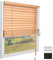 Sol Royal Holzjalousie SolDecor JH3 Jalousie aus Holz in Eichenoptik - 50x130 cm Tür- und Fensterjalousie Holz umweltschonend produziert - Jalousien Blickschutz Fenster 3,5 cm breite Lamellen