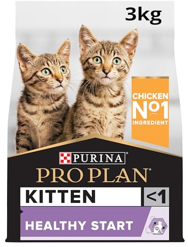 PRO PLAN® Kitten 1-12M HEALTHY START Rich in Chicken Dry Cat Food 3kg