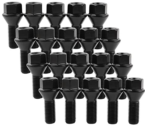 12mm x 1.5 Wheel Lug Bolt OE Factory Lug Stud 36136781150 Compatible with BMW E46 E90 E39 E60 E53 325i OE# 610574, Pack of 20