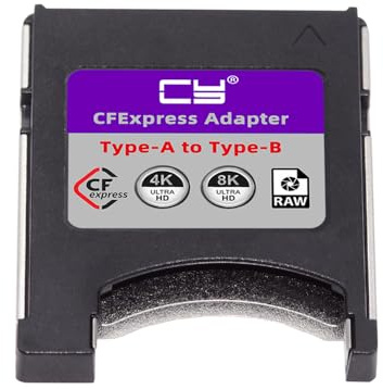 xiwai CFexpress Type A to Type B Slot Memory Card Reader Kit CFE CFA to CFB Adapter Compatible with Camera 8K RAW PCIe Expansion
