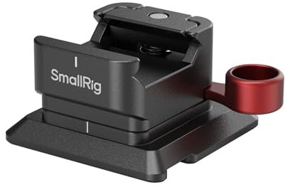 SMALLRIG Abrazadera NATO para Placa de Liberación Rápida para Arca-Swiss, Abrazadera NATO incorporada, Ligera y Fácil de Llevar, Compatible con Trípodes para Tipo Arca - MD4857