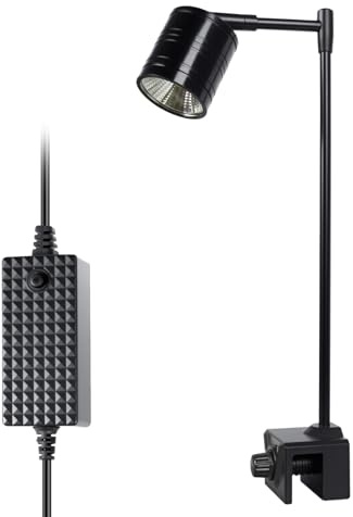 Boxtech Aquarien LED beleuchtung 10W - COB Spotlight mit Temperaturbeständigkeit Schnelle Wärmeableitung und nachhaltige Nutzung