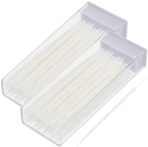 WRITWAA Scovolini Dentali Interdentali PP 120 Pezzi Kit 2 Scatole per Pulizia Profonda Denti e Gengive Strumento Pratico per Igiene Orale in Viaggio e Casa