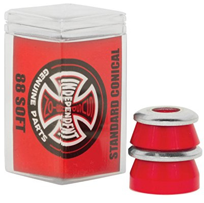 INDEPENDENT TRUCK BUSHINGS Standard Conical Cushions Soft 88a RED Skateboard