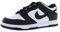 Nike Dunk Low (GS), Scarpe Da Ginnastica, White Black White, 37.5 EU
