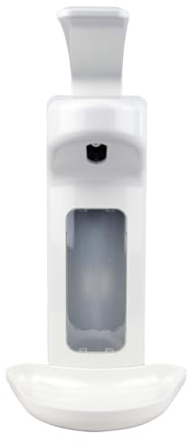 Euraneg SD2005-w - Dispensador desinfectante manual (500 ml), color blanco