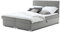 Boxspringbett Grenland 180x200 mit Bonnell-Federkernmatratze und Topper. Kontinentalbett mit Stauraumbett und dekoratives Kopfteil! Das Beste Doppelbett für Seniorenbett! (Trinity 14)
