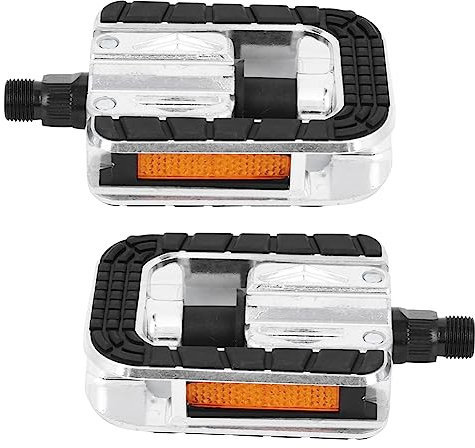 Yosoo Health Gear K1155 Fahrradpedale, Faltbare, rutschfeste Berg-Klapppedale aus Aluminiumlegierung, Modifiziertes Outdoor-Zubehör für Radfahren, BMX,