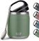 Campo Libre.® Thermobehälter für Essen, 600ml Edelstahl Thermobecher Essen mit Löffel, Warmhaltebehälter Essen, Mueslicup oder Babybrei Warmhaltebox, Thermo-Essensbehälter erhältlich in 5 Farben