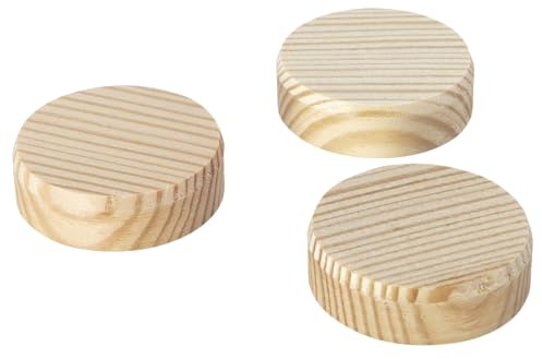 wolfcraft 2944000 - Chevilles Plates - Diamètre 35 mm - Lot de 10