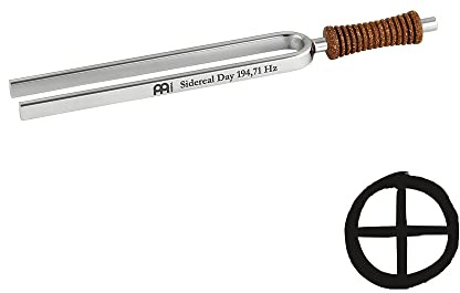 Meinl Sonic Energy Planetary stämgaffel (Sidereal Day) med exakt tonhöjd och frekvens — Tillverkad i Tyskland — för meditation, ljudläkande terapi och yoga, 2-års garanti (TF-E-SI)