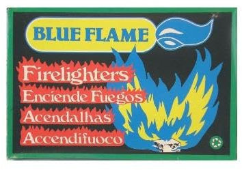 PASTILLAS DE ENCENDIDO BLUE FLAME PARA BARBACOA, CHIMENEAS, HORNOS, HOGUERAS ,TABLETA PARA ENCENDER FUEGO ,TABLETA BLANCA DE 96 CUBITOS.