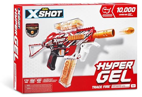 Pistola Lanzabolas X-Shot HyperGel Medium Blaster Eléctrica 42 x 19 x 5 cm