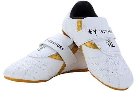 Chaoyilian Chaussures De Sport De Taekwondo,Chaussures De Boxe Karaté,Kung Fu Boxe Karaté Baskets,Chaussures De Karaté Kung Fu Tai Chi,AntidéRapant LéGer Respirantes,pour Hommes Femmes Adulte Enfants