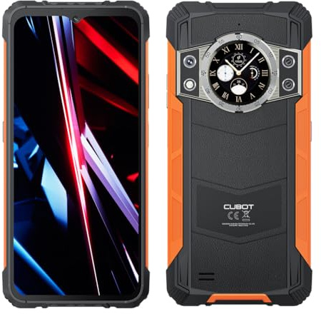 CUBOT Kingkong Ace 3 - Smartphone de 6.5 FHD+ de 90Hz, 8GB y 256GB, Cámara 100MP, Batería 5100mAh, Android 14, Procesador OctaCore, Color Negro