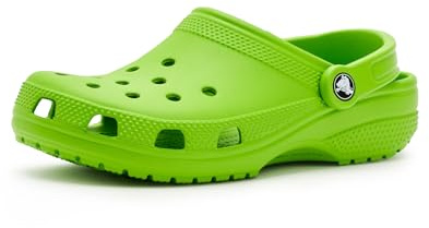 Crocs Unisex Kids Classic Clogs (Little Kid/Big Kid) Crocs Green 5 Big Kid Medium