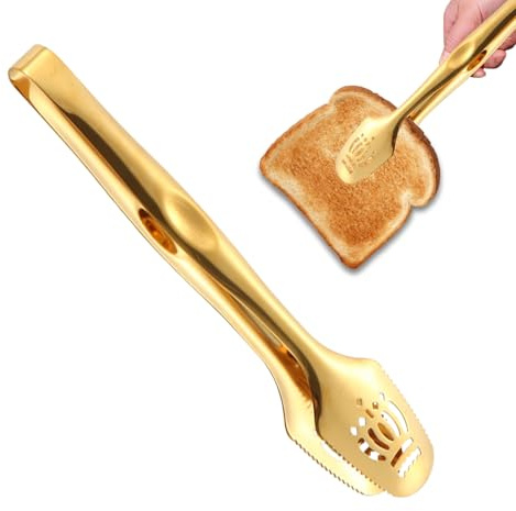 Pinces De Cuisine En Acier Inoxydable | Pincettes De Barbecue En Acier Inoxydable - Pincettes De Service | Pour Servir Griller Frire Pâtes Salade Gâteau Pain Buffet Barbecue Cuisine