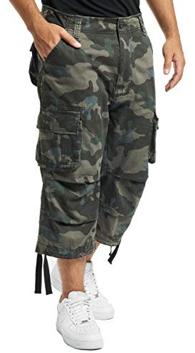 Brandit Urban Legend 3/4 Shorts, Farbe: darkcamo, Größe: L