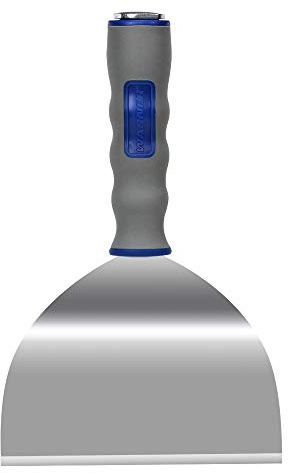 Warner 6 Easy Reach Bent Scraper, 0.06 Carbon Steel Blade, 657
