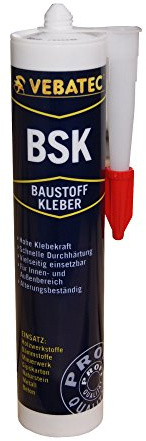 Vebatec BSK Baustoffkleber Kleber Klebstoff 310ml