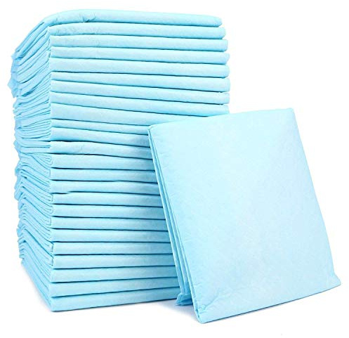 Gadgetking 50 Disposable Polymer Mats 40x60cm Baby Potty Training Pads Bed Pee Underpads Changing Sheets