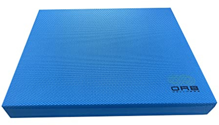OR8 Wellness Balance Mat Non-Slip Balance Pad Trainer for Physical Therapy, Stability Workout, Strength Training, Rehab Chair Cushion for Adults & Kids Blue