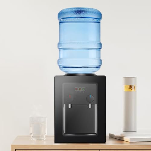 Dispensador de agua eléctrico dispensador de agua caliente y fría en el tanque de suministro, agua caliente instantánea, dispensador de agua de ahorro de energía, extraíble