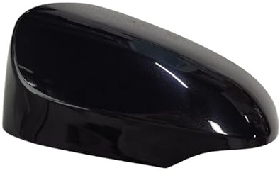 Carcasa Espejo Coche Cubierta Espejo Retrovisor Coche Carcasa con Tapa para Toyota para Verso para Corolla para Auris para CHR 2012 2013 2014 2015 2016 2017 2018 2019 Marco Espejo(L Black)