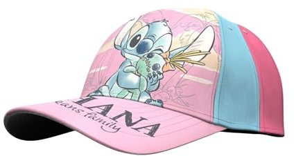 Disney Stitch Flickmössa Stitch Stitch Design Scrump och Angel Baseballkeps Barnmössa Sommar Barn, Present till Flickor och Tonåringar
