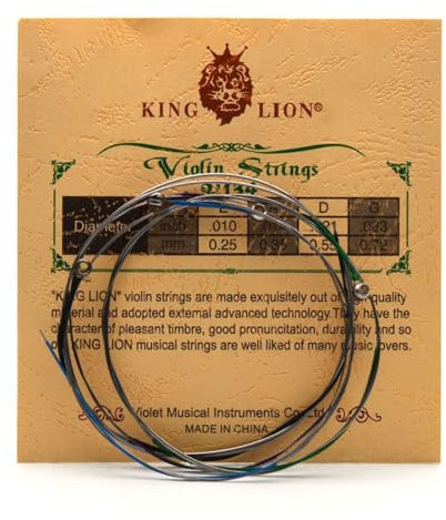 Violinsaiten Komplettset EADG Universalsaite Stahlkern Violine Geigensaite Für Violininstrument Teil