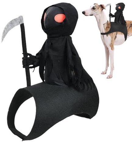 wiroouia Halloween kostym för hundar, halloween hundkläder - Knight Design Hundfestkläder,Hundkläder Hunddräkt, husdjursdräkt, bekvämt, för halloween husdjur
