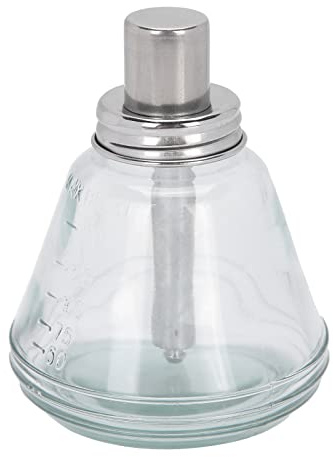 Xiuganpo Vätskepump Dispenser Påfyllningsbar Flaska Korrosionsskyddande Aluminiumkärna för Nagelkonstsalong 180 Ml