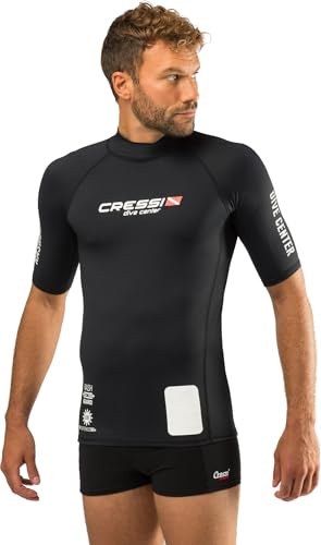 Cressi Rash Guard Man Black Dive Center S/2 (48)