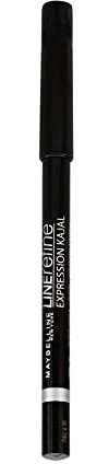 Maybelline New York Kajal, Wasserfest, wischfest und langanhaltend, Expression Kajal Eyeliner, Nr. 33 Black, 1,1 g
