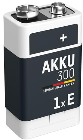 Best Price Square Battery, 9V 300MAH PRECHARGED 1PK 5035453 by ANSMANN