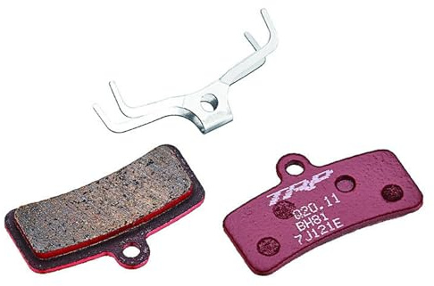 TRP Performance Semi-Metallic 4-Piston Bicycle Brake Pads | One Pair | Compatible with All TRP 4-Piston Brakes | Caliper Spring Included